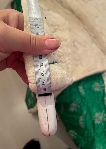 Yeşil Bağlama Desenli  yorgan - Görsel 6