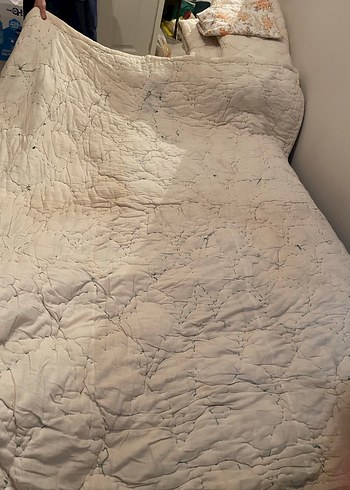 Yeşil Bağlama Desenli  yorgan - Görsel 3