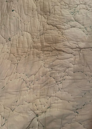 Yeşil Bağlama Desenli  yorgan - Görsel 4