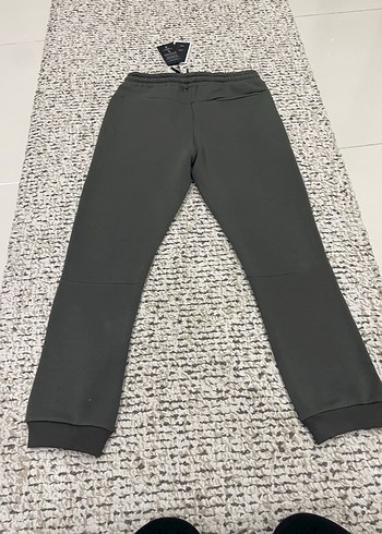 Gri Erkek Outdoor Sweatpants Velcro Detaylı - Görsel 3