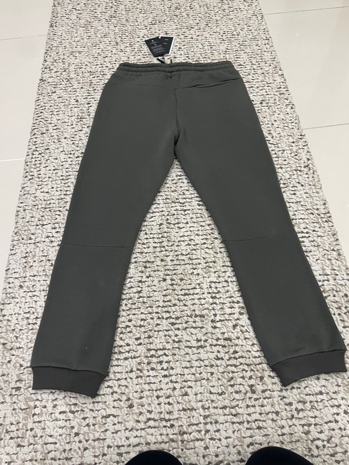 Gri Erkek Outdoor Sweatpants Velcro Detaylı - Görsel 3
