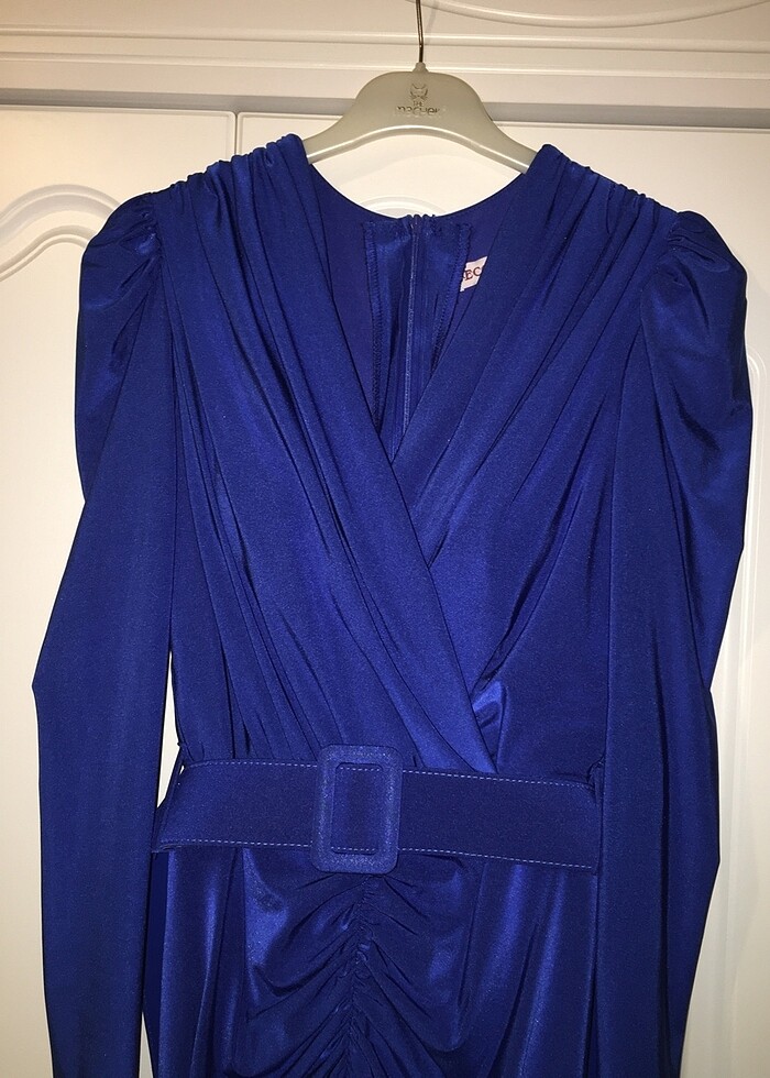 Saks mavisi abiye - Görsel 2