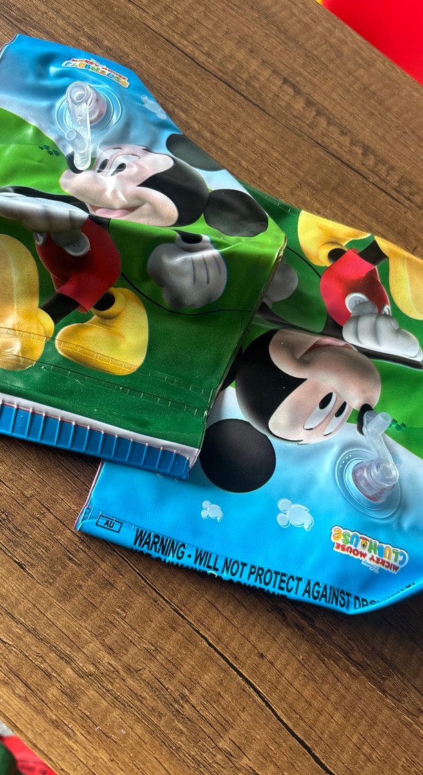 Renkli Mickey Mouse Çocuk Kollukları - Görsel 2