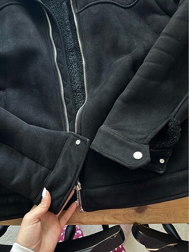 Zara Zara içi yünlü erkek mont