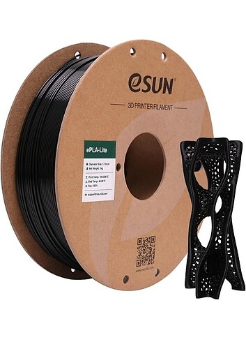 Esun PLA Lite Siyah ve Gri Filament