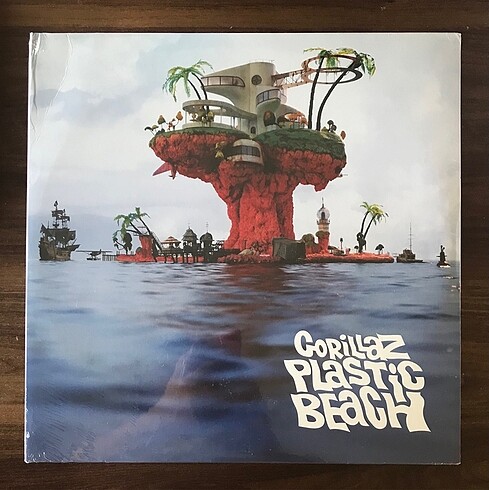 Gorillaz - Plastic Beach, 2010 Baskı, Tükenmiş Baskı, 2xPlak, 2x