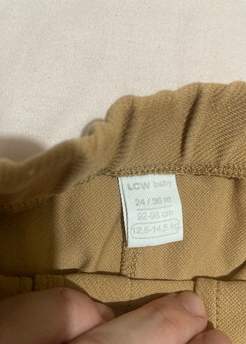 LC Waikiki Bej Süet Kumaş Pantolon