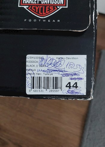 Harley Davidson Erkek motosiklet bot - Görsel 6