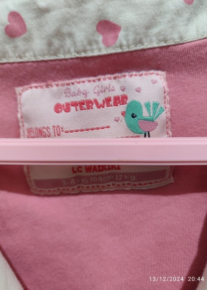 Kız çocuğu trençkot - Görsel 5