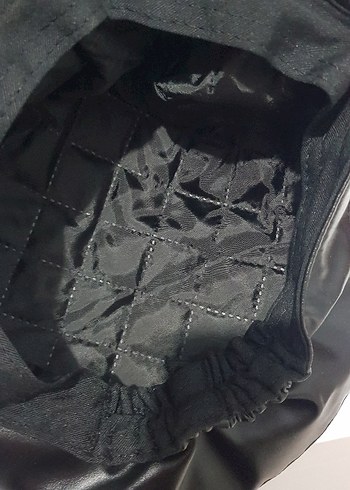 Siyah Deri Kadın Şapka - Görsel 5