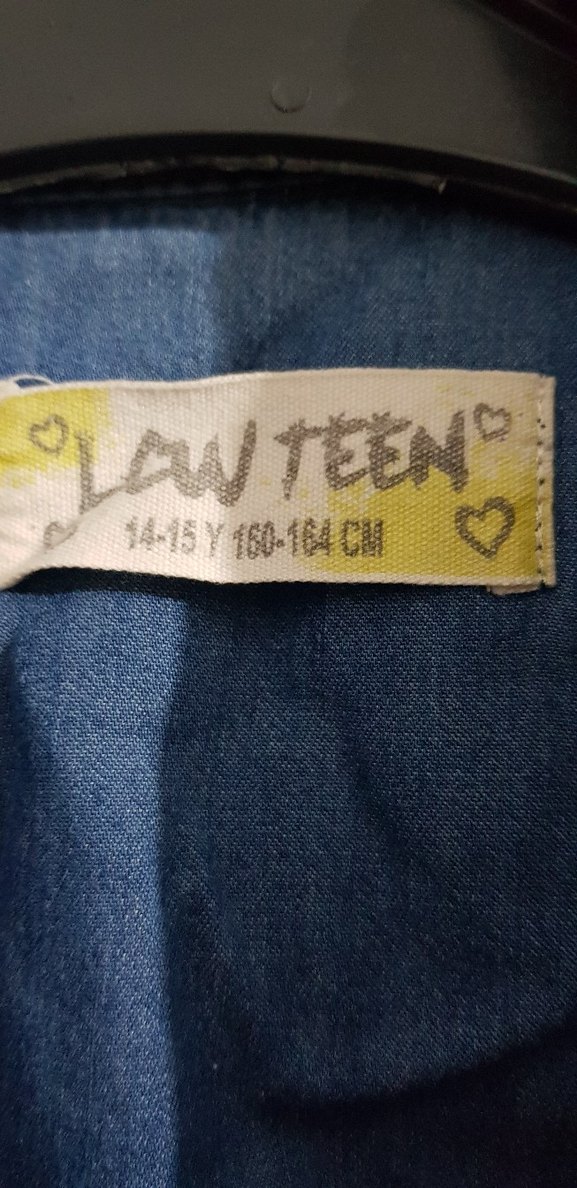 Mavi Düğmeli Denim Kadın Gömlek - Görsel 4