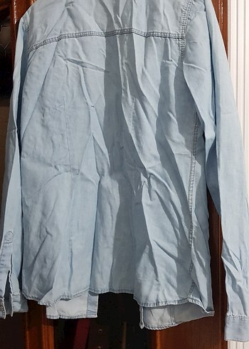 Mavi Denim Kadın Gömlek Uzun Kollu - Görsel 7