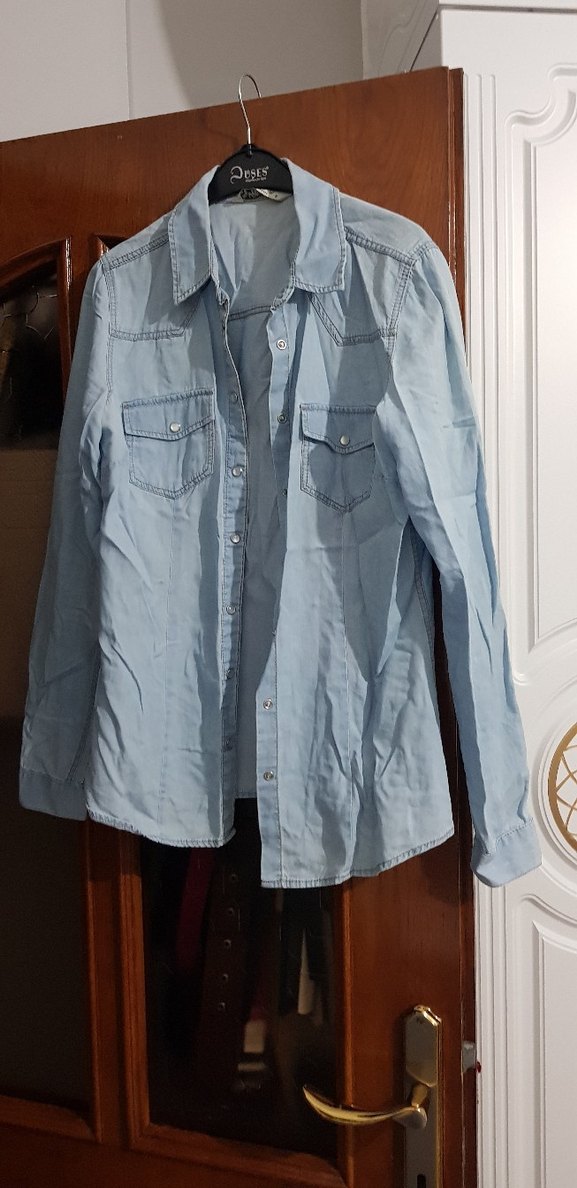 Mavi Denim Kadın Gömlek Uzun Kollu - Görsel 2