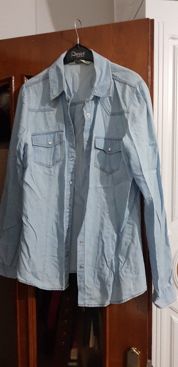 Mavi Denim Kadın Gömlek Uzun Kollu - Görsel 3