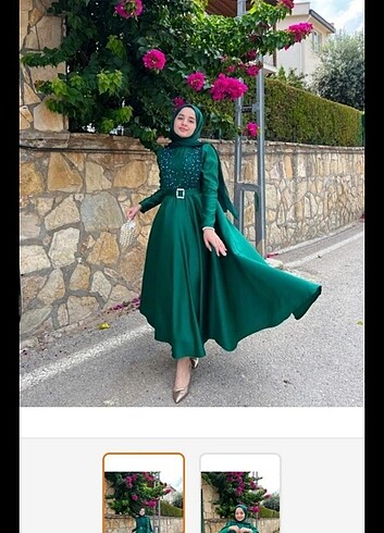 Diğer Tesettür abiye 4 saat giyilmiş