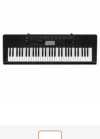Casio CTK-3500 dijital piyano 61 tuşlar Siyah