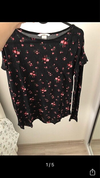 H&M Çiçekli Bluz