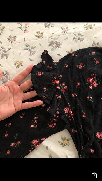 s Beden çeşitli Renk H&M Çiçekli Bluz