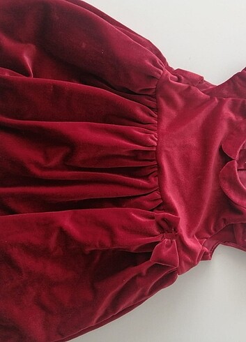 24-36 Ay Beden bordo Renk H&m kız 1/2 yaşa olur