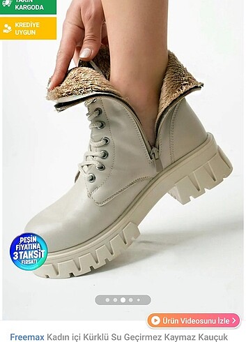 Kadın kışlık bot - Görsel 6