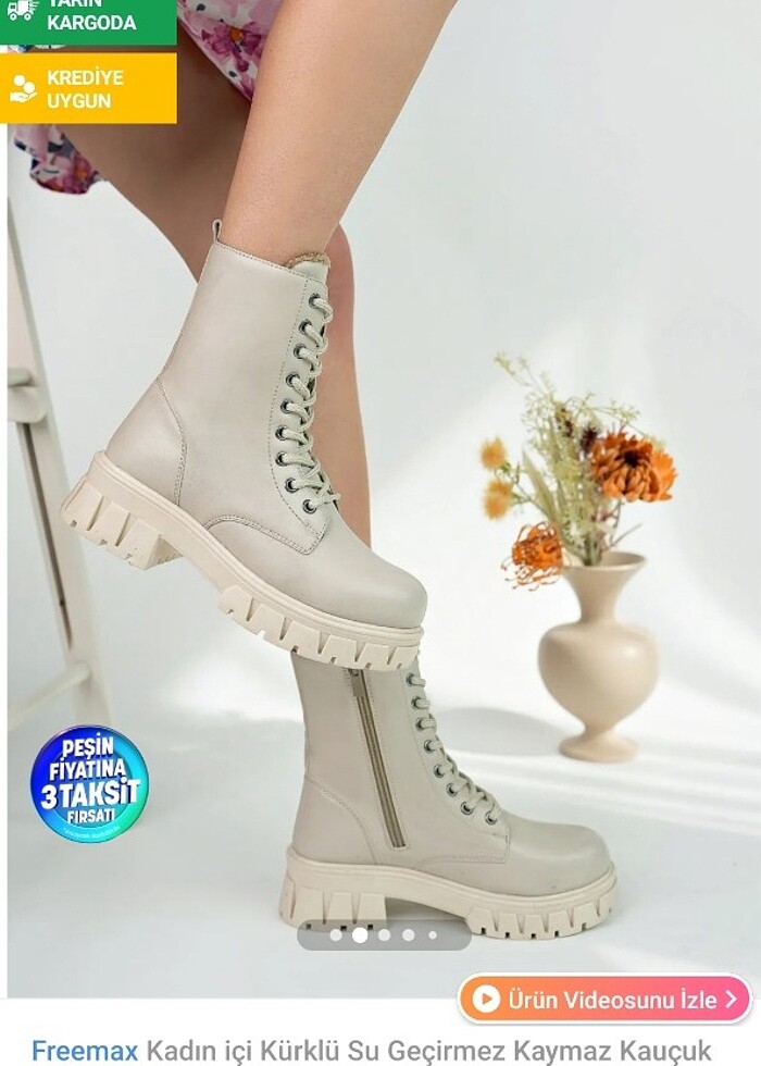 Kadın kışlık bot - Görsel 5