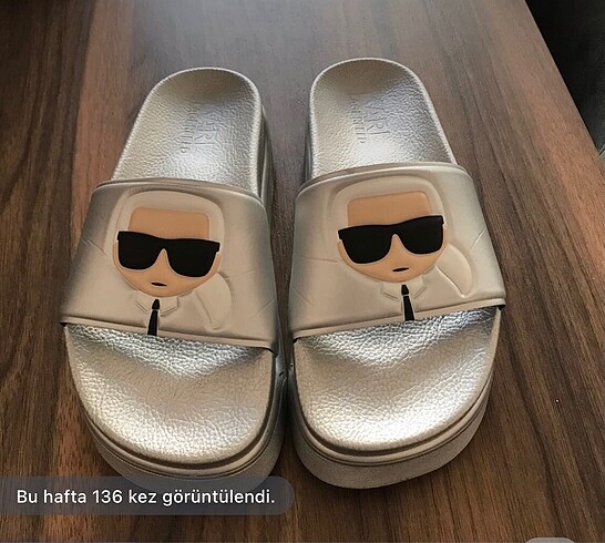 Karl Lagerfeld Karl lagerfeld yazlık terlik