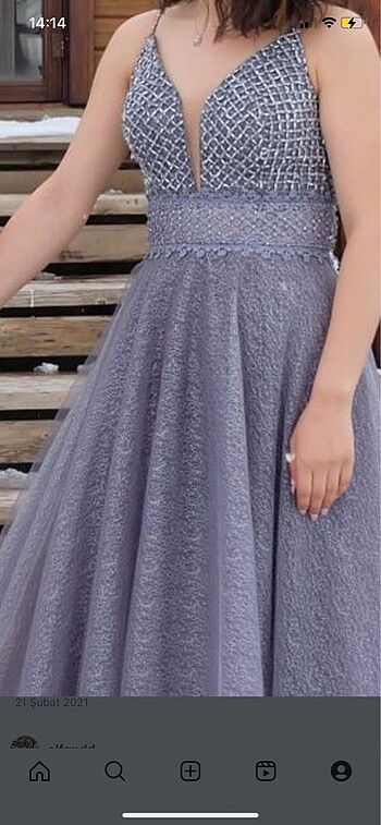 Nişan elbisesi - Görsel 5