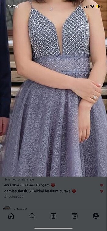 Nişan elbisesi - Görsel 6