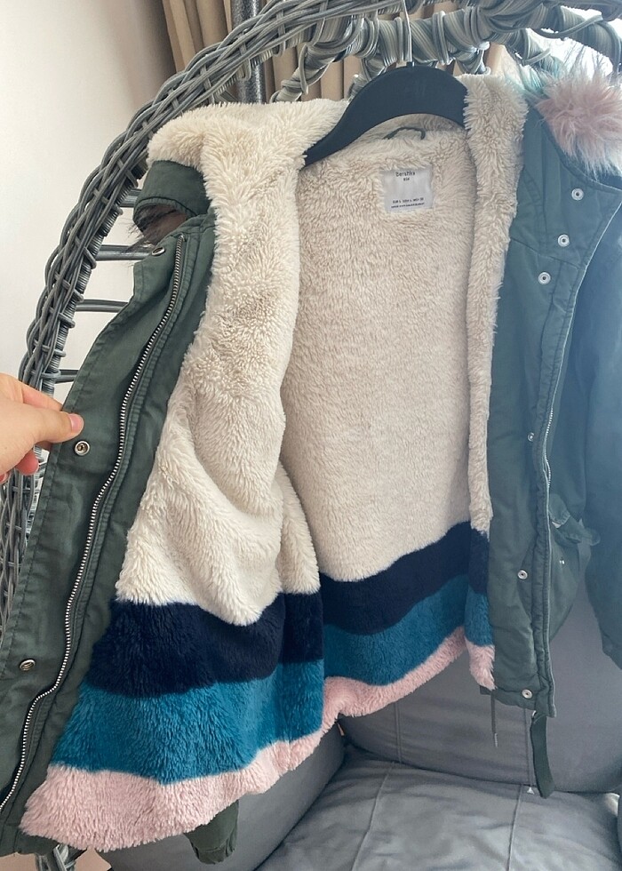 Kürklü mont - Görsel 2