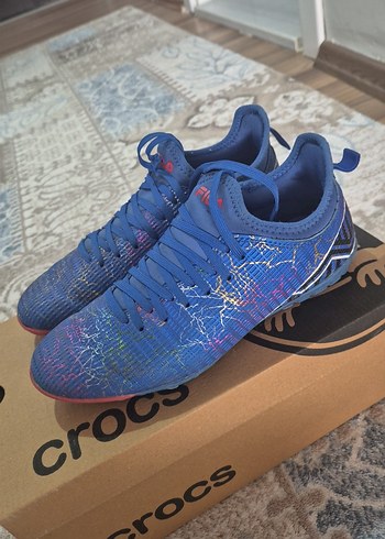 Erkek Mavi futbol Ayakkabı - Görsel 3