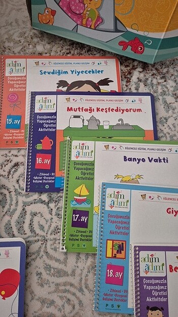 Adım adım yayınları çocuk gelişimi setleri - Görsel 5