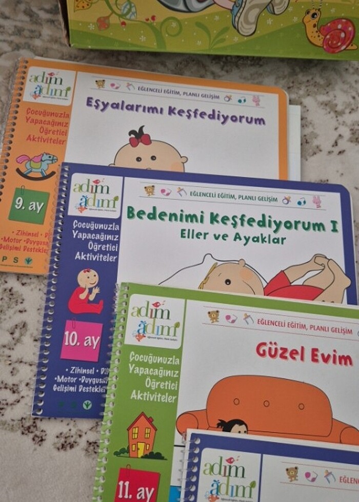 Adım adım yayınları çocuk gelişimi setleri - Görsel 3