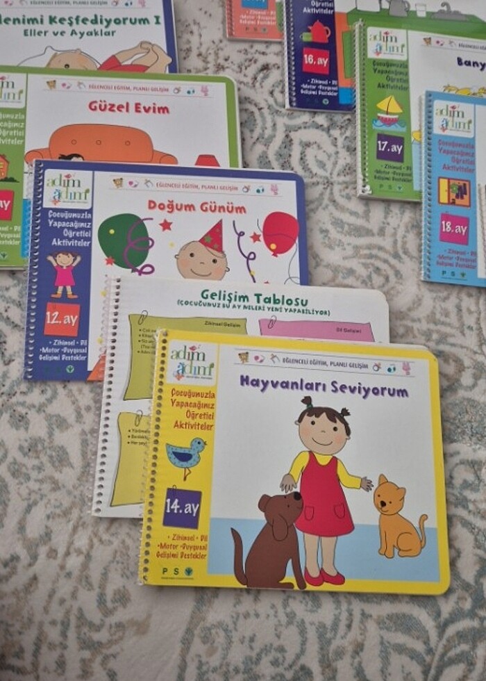 Adım adım yayınları çocuk gelişimi setleri - Görsel 4