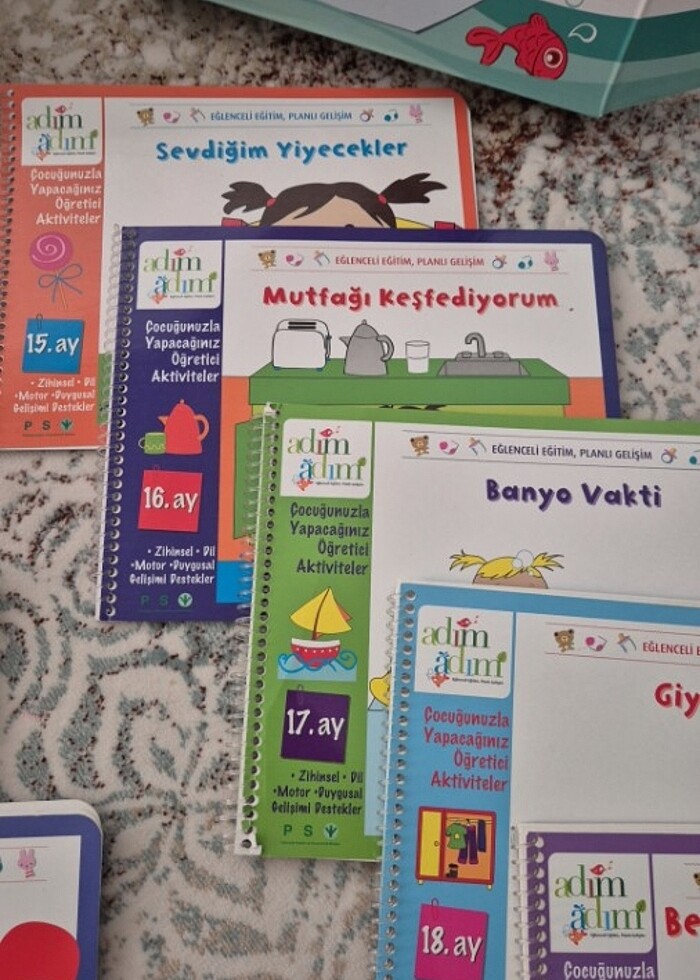 Adım adım yayınları çocuk gelişimi setleri - Görsel 5