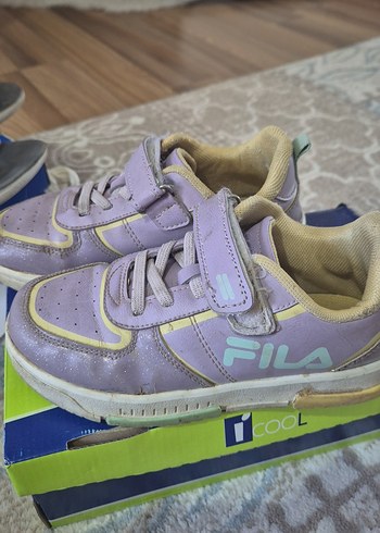 Mor Baskılı Kız Çocuk Spor Ayakkabısı - Görsel 5