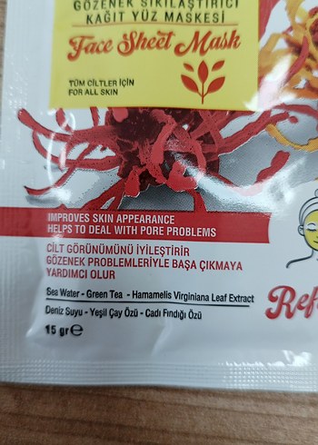 Diger Gözenek Sıkılaştırıcı Yüz Maskesi - Görsel 2