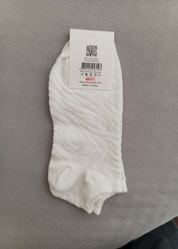 kadın Beyaz Mini Çorap