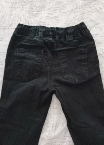 LC Waikiki Erkek Çocuk Siyah Rahat Kesim Kot Pantolon