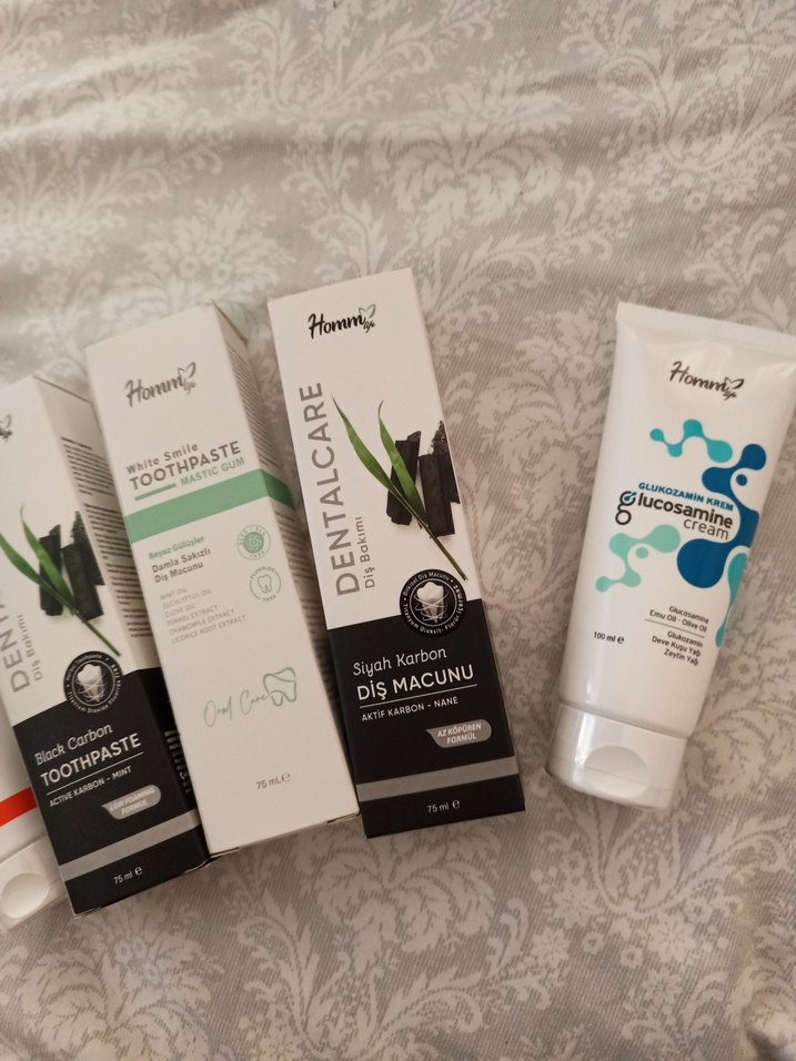 Homm Diş Macunu ve Peeling Kremi Seti - Görsel 2