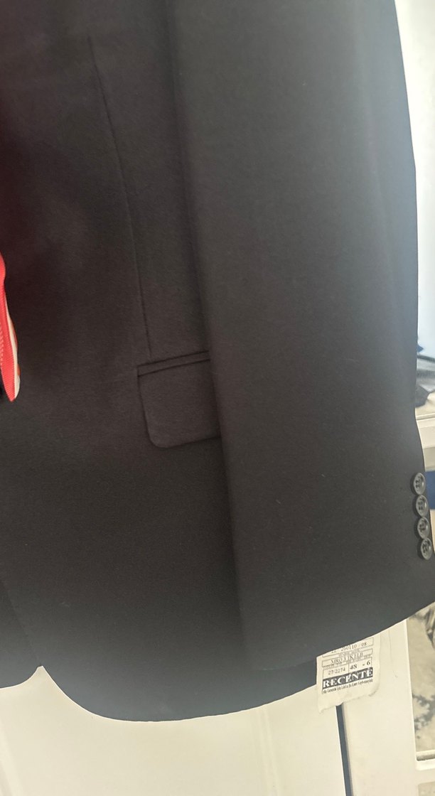 Klasik Kesim Erkek Siyah Takım Elbise - Görsel 3