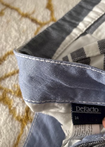 Gri Çizgili Erkek Şort - Görsel 5