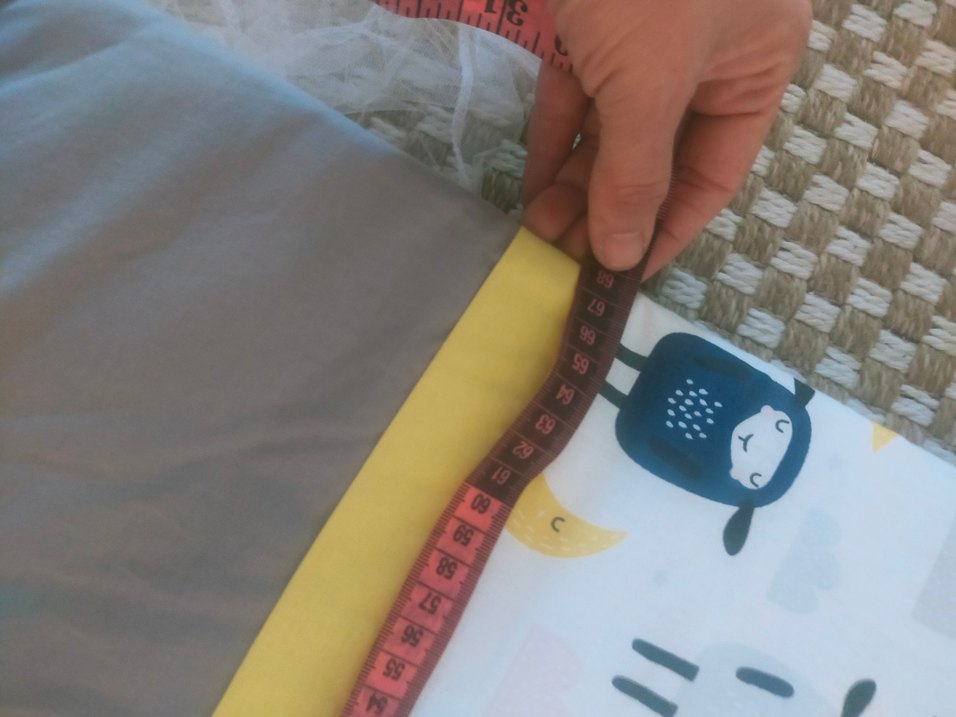 Pamuklu Gri Baskılı Bebek Uyku Seti - Görsel 4