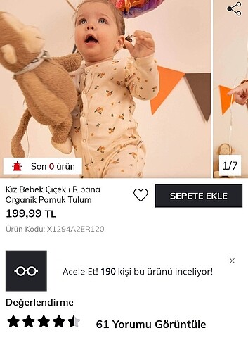 Defacto çiçekli tulum 