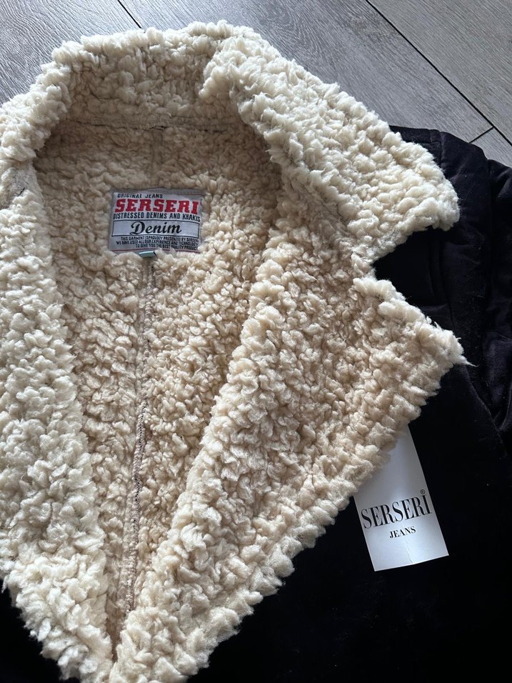 Serseri marka kürklü mont M beden - Görsel 3