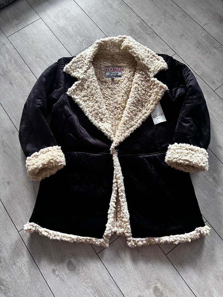 Serseri marka kürklü mont M beden - Görsel 2