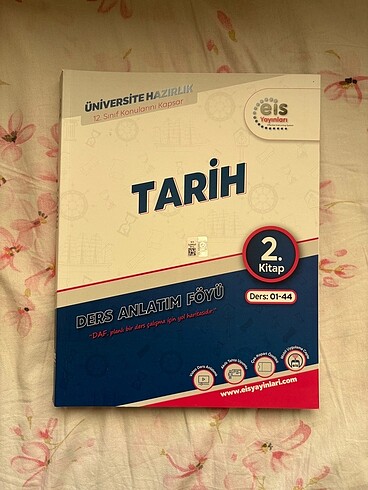 eis yayınlari ders anlatım föyü 12. sınıf tarih ikinci kitap