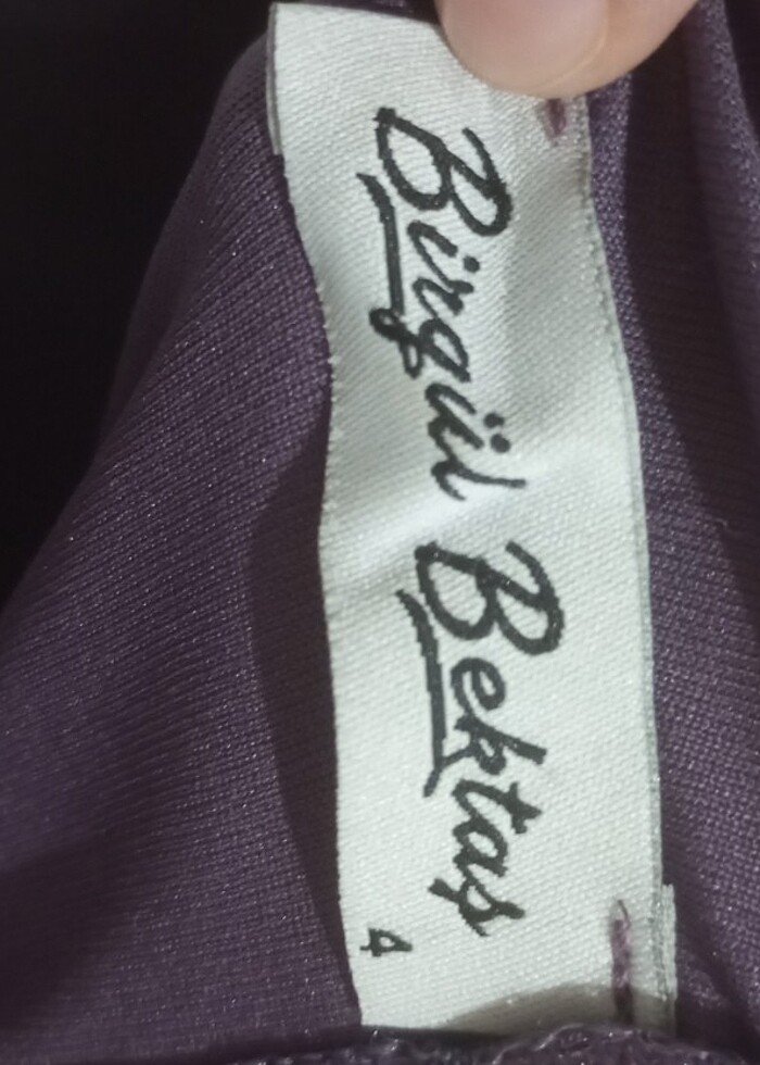 Birgül Bektaş tesettür abiye elbise - Görsel 4