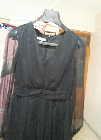 Siyah abiye elbise - Görsel 3