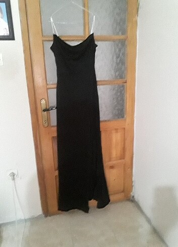 Siyah abiye elbise - Görsel 8