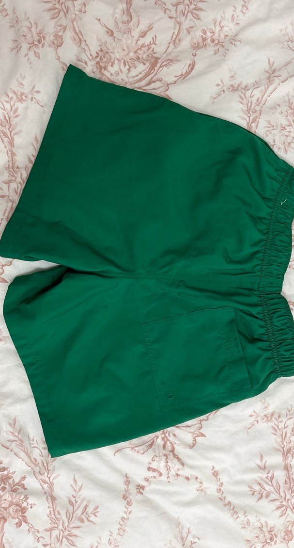 Nike Erkek Yeşil Loose Fit Şort - Görsel 3